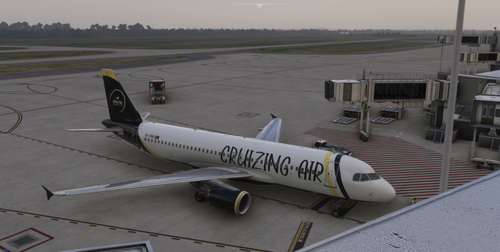 Cruizing Air - ( Fenix Simulations A320 ) VH-TMH