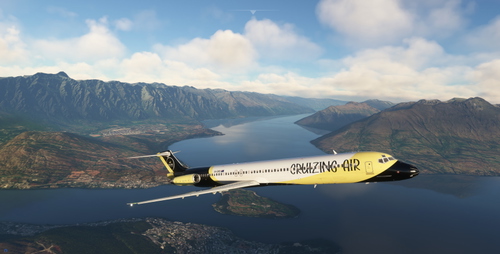 Cruizing Air - ( Maddog MD82 ) VH-EMD
