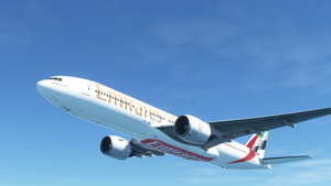 [DISCONTINUED] - CS Boeing 777-200GE Emirates New Livery A6-EWA thumbnail 18