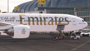 [DISCONTINUED] - CS Boeing 777-300GE Emirates 2023 A6-ENV 8K thumbnail 2