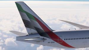 [DISCONTINUED] - CS Boeing 777-300GE Emirates 2023 A6-ENV 8K thumbnail 17