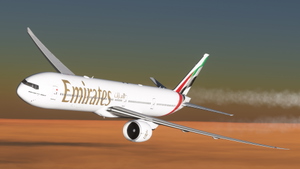 [DISCONTINUED] - CS Boeing 777-300GE Emirates 2023 A6-ENV 8K thumbnail 18