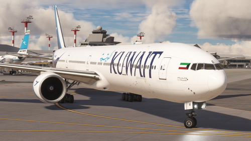 [DISCONTINUED] - CS Boeing 777-300GE Kuwait Airways 9K-AOD 2022 8K
