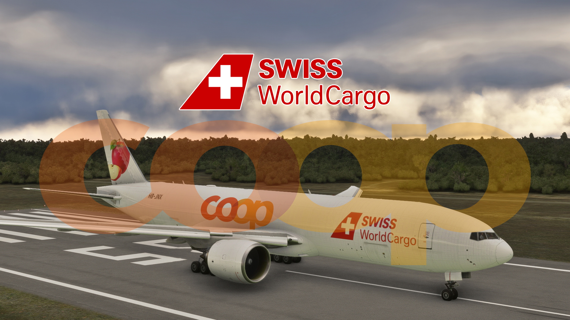CS Boeing 777F Swiss World Cargo (HB-JNX) "coop" - Image 1