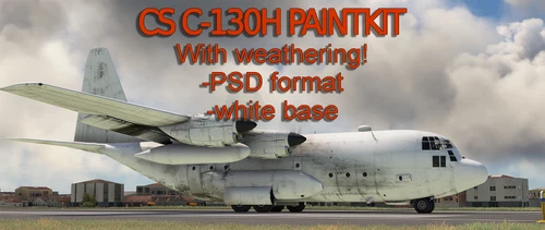 CS C-130H Paintkit with weathering