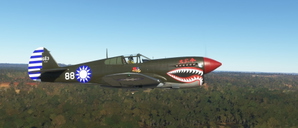 Curtiss P-40N Warhawk NZ3009 Flying Tigers 88-07 thumbnail 6
