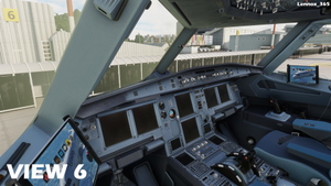 V2 COMPATIBLE | CUSTOM Fenix A320 V2 Views  | Cabin & Cockpit thumbnail 7