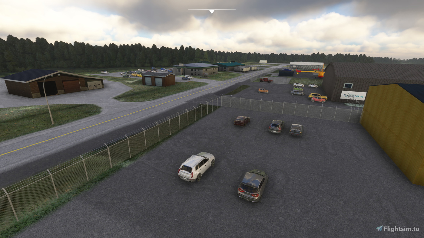 CYBC airport のために Microsoft Flight Simulator MSFS