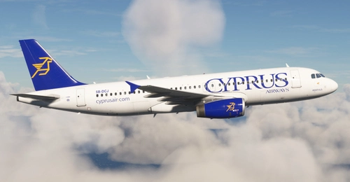 Cyprus Airways 5B-DCJ 'Amathus' (Mouflon Livery)  | Fenix A320 IAE (V2B2) [8K]