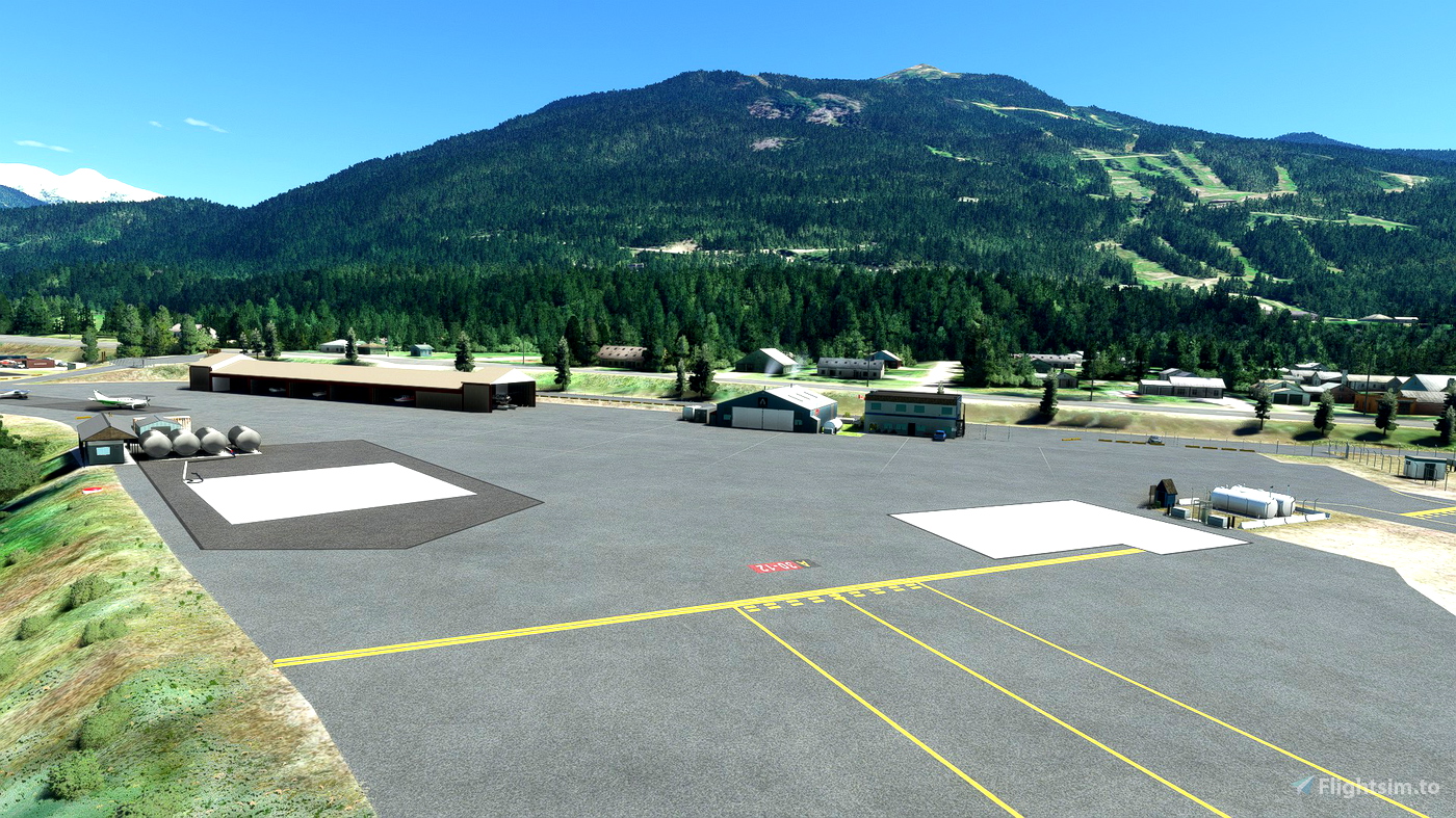 T0kenDesign CYRV Revelstoke Airport for MSFS