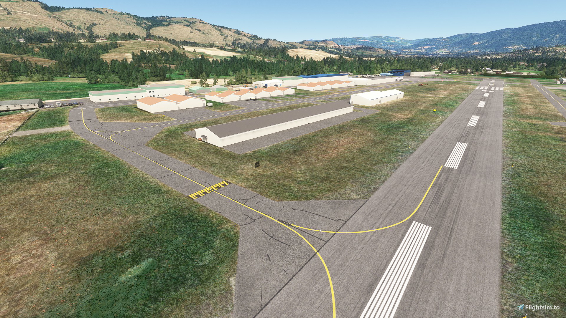 T0ken Design CYVK Vernon Regional Airport For Microsoft Flight T0ken Design CYVK Vernon Regional Airport For Microsoft Flight