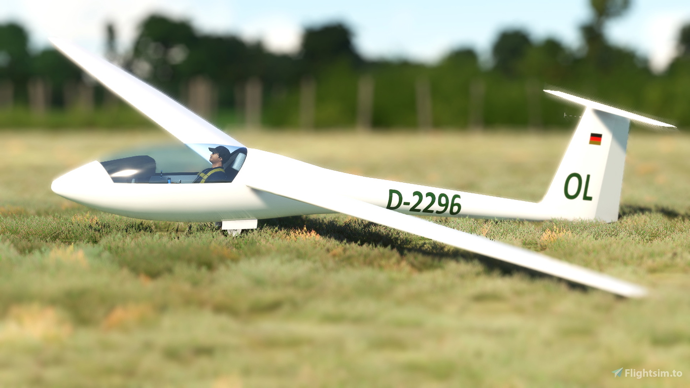 D-2296 (OL) old livery - LS4 for Microsoft Flight Simulator | MSFS