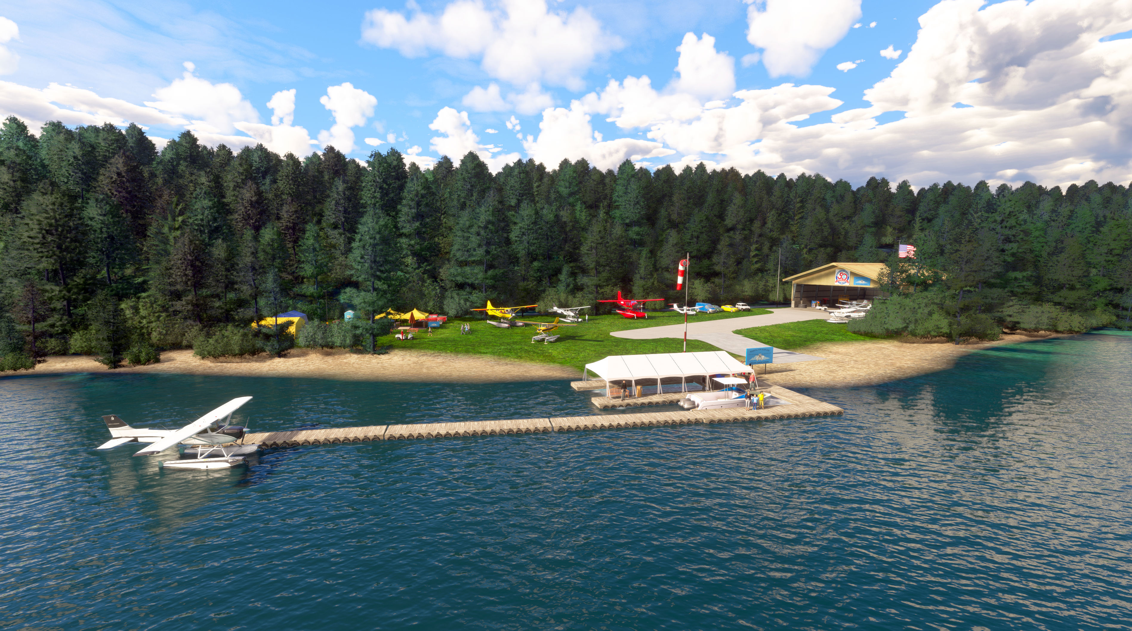 D28 – Tanglefoot Seaplane Base, Idaho - Image 1