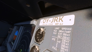 Danish Air Transport (DAT) | Fleet Pack | Fenixsim A320 [8K] thumbnail 8