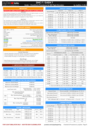 Dash 7 / DHC 7  - Checklist & Procedures thumbnail 2
