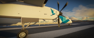 Dash-8 Q400 SATA Azores (4K) thumbnail 4