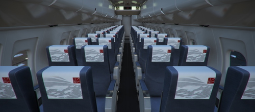 Pilot's Dash7 Air Greenland interior