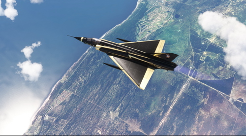 Dassault Mirage IIICZ SAAF #800 ZU-DME 'Black Widow'