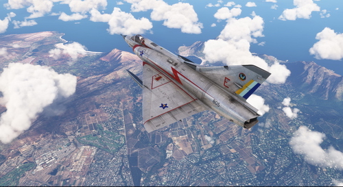 Dassault Mirage IIICZ SAAF #805 No.2 Sqn