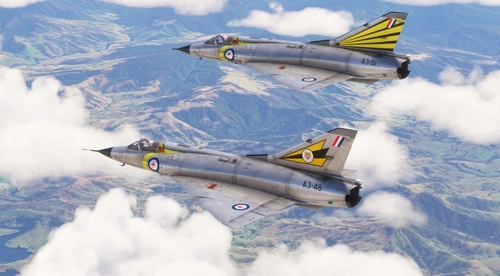Dassault Mirage IIIO RAAF 2 OCU A3-48 & A3-51