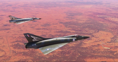 Dassault Mirage IIIO RAAF No.75 Sqn A3-81