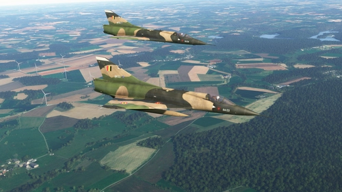 Dassault Mirage V Belgian Air Force BA03