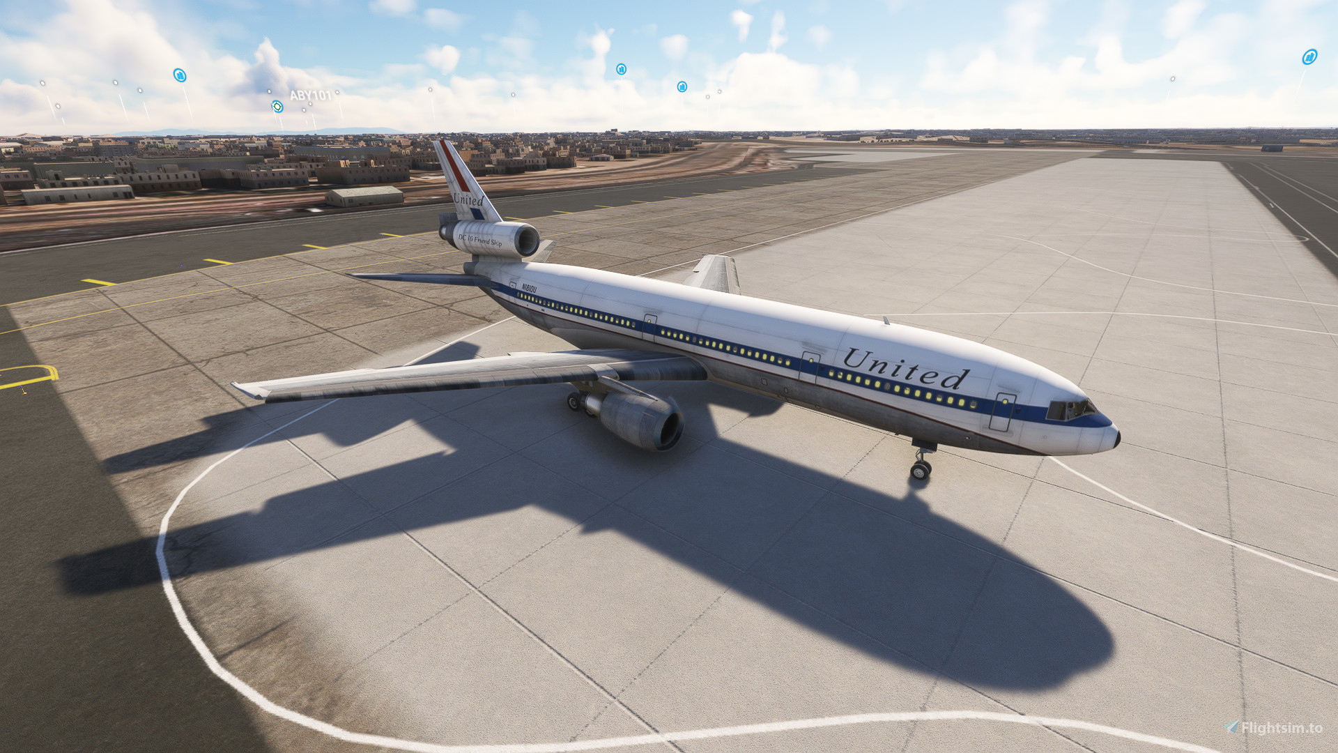 DC-10 (FSX Port) のために Microsoft Flight Simulator | MSFS