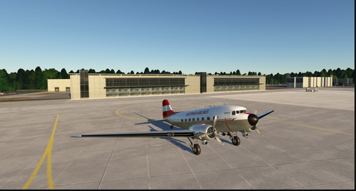 DC-3 Austrian Airline