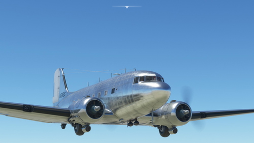 DC-3 Bare Metal with Reworked Normals - Version C