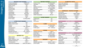 Douglas DC-3 procedures & checklist 16:9 JPG PDF thumbnail 3