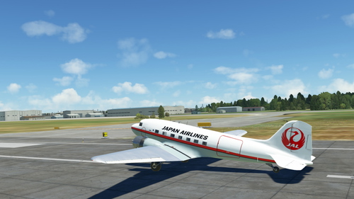 DC-3 Japan Airlines JAL