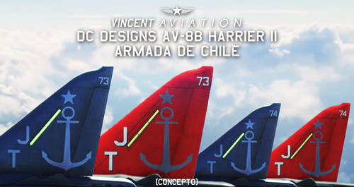 DC Designs AV-8B Harrier II Armada de Chile (Concepto)