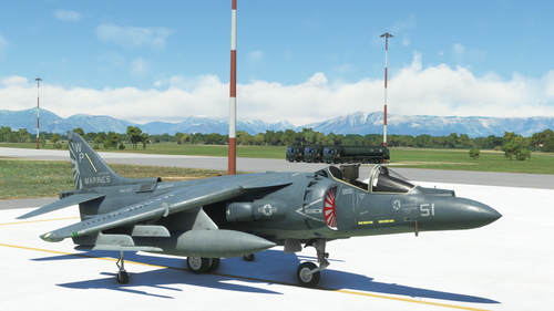 DC Designs AV-8B II Harrier  + USMC VMA-223 "Bulldogs"