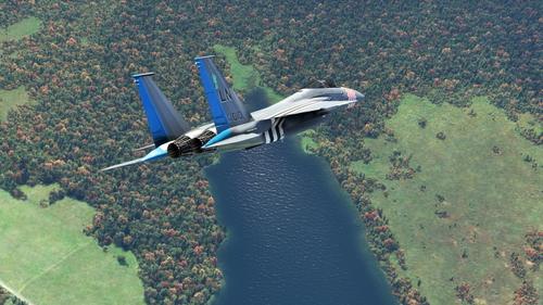 DC Designs F-15C - 493rd Fighter Squadron "The King"