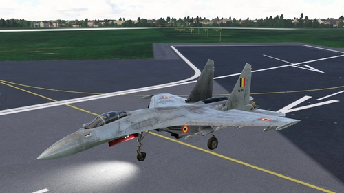 DC Designs Su-27 Belgian Air Force Livery