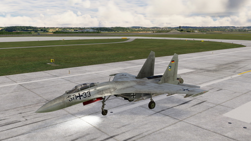 DC Designs Su-27 German Luftwaffe Livery