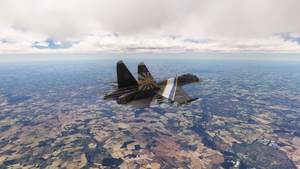 DC Designs SU-27 Flanker "BAT01" (Fictional) thumbnail 3