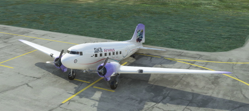 DC3 "SAKE Airways"
