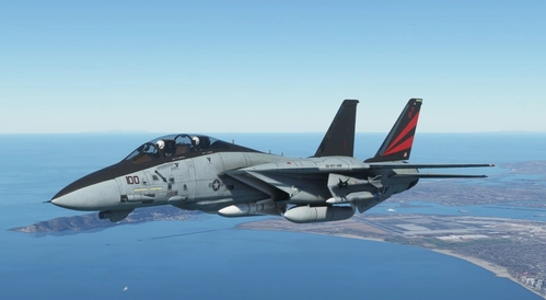 DCD F-14A Tomcat VF-154 Black Knights CAG Bird.
