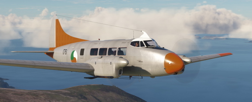 de Havilland DH-104 Irish Air Corps #176