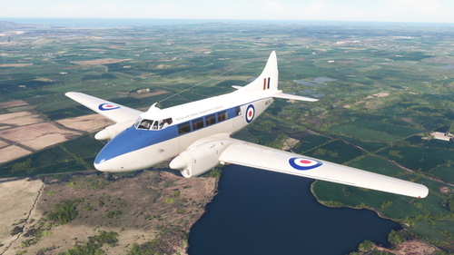 De Havilland DH-104 Devon C1 (Dove) WB534 RAF Transport Command