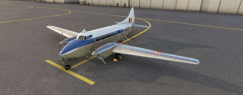 de Havilland DH-104 Dove Belgian Air Force
