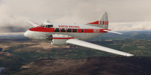 de Havilland DH-104 Dove G-ARDH David Brown