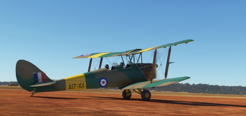de Havilland DH-82 Tiger Moth RAAF A17-101