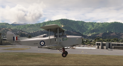 de Havilland DH-83 Fox Moth RNZAF  NZ566