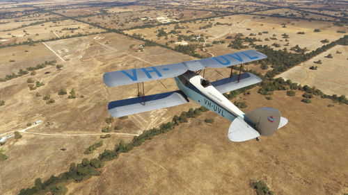 de Havilland DH-83 Fox Moth VH-UVL