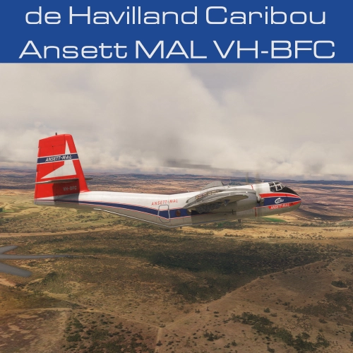 de Havilland DHC4 Caribou Ansett MAL