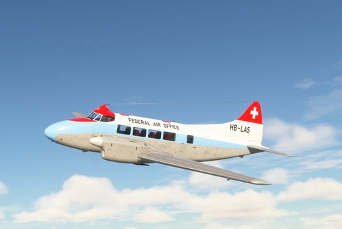 deHavilland DH.104 Dove HB-LAS