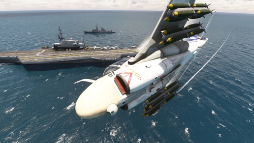 DeimoS A6 Intruder  Weapon's Patch  (All Liveries)