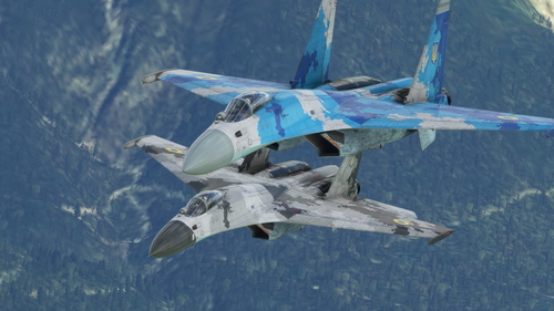 DeimoS Su27 Flanker  Paint Kit